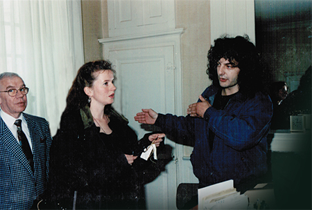 Sleuteloverdracht bij de aankoop van La Grosse Talle, 1992
