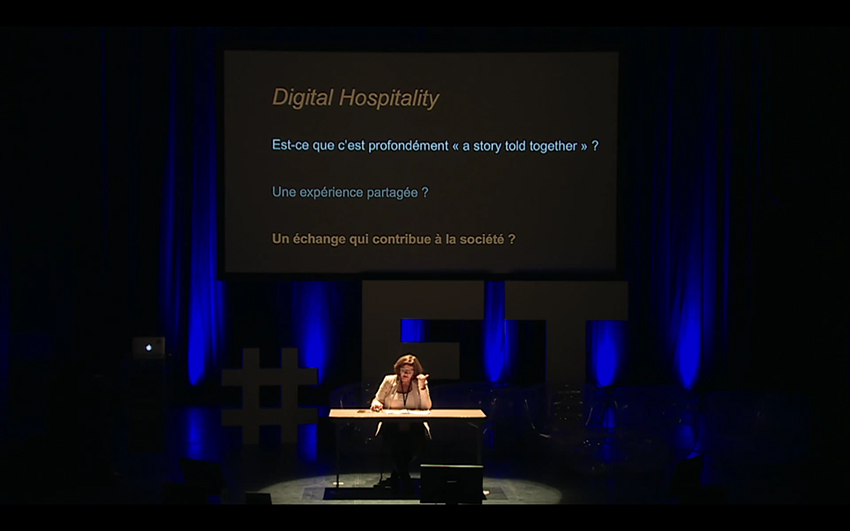 "15 minutes chrono" tijdens de conferentie "Les journées nationales du tourisme institutionnel" à Pau (2016)