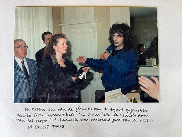 Beer krijgt de sleutels van de vorige eigenaar Eric Villaneau