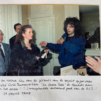 Beer krijgt de sleutels van de vorige eigenaar Eric Villaneau