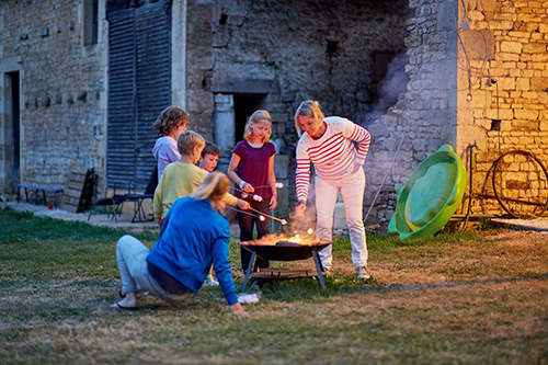 Kampvuurtje en marshmellowfestijn op La Grosse Talle