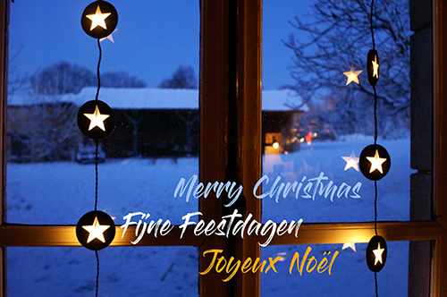 Fijne feestdagen - Joyeux Noël - Merry Christmas from La Grosse Talle
